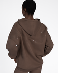 Women Icon Oversized Hoodie (Mocha)