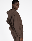Women Icon Oversized Hoodie (Mocha)
