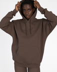 Women Icon Oversized Hoodie (Mocha)
