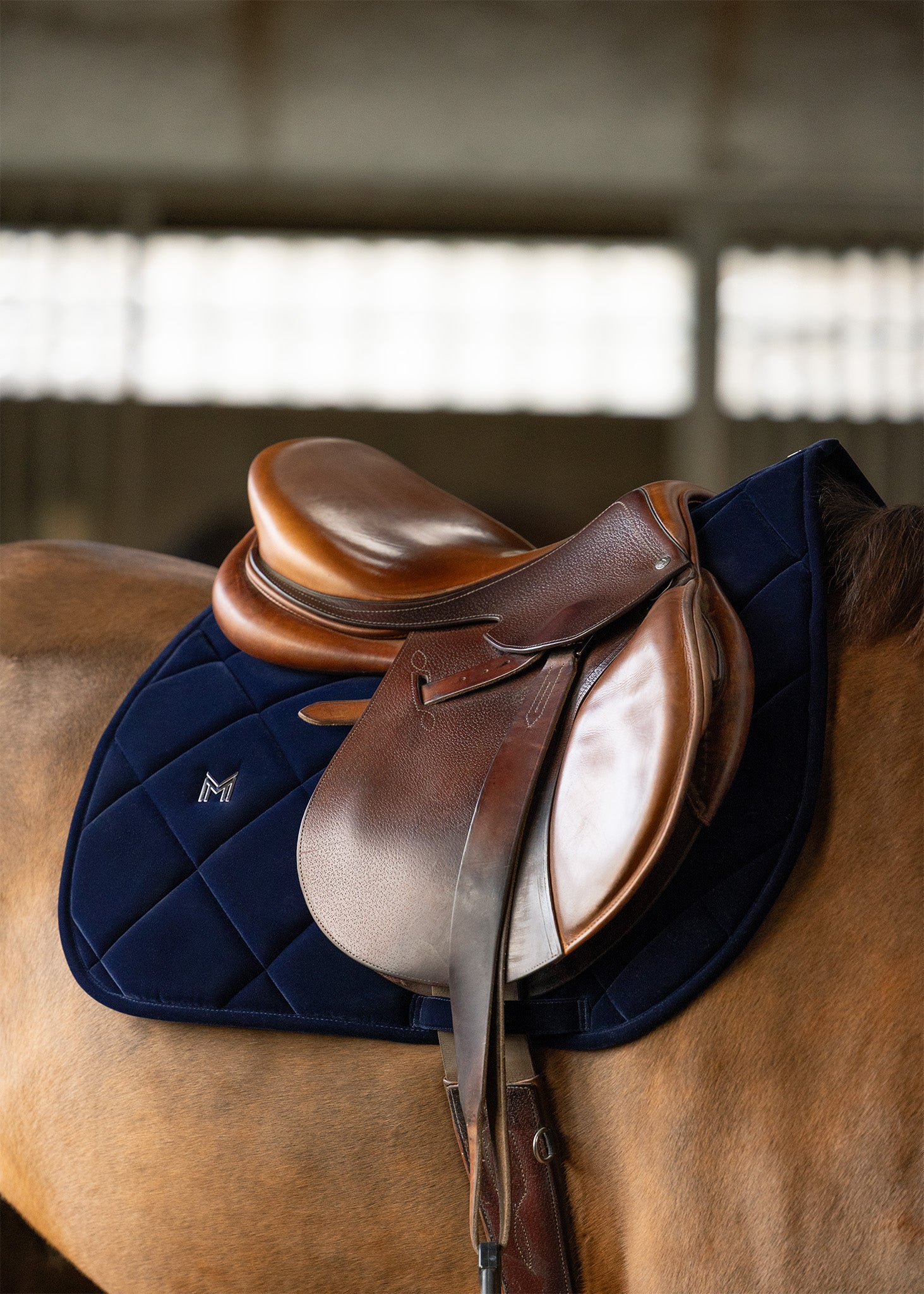 Schabracke IRH Shadow Velours Saphir – Imperial Riding – Unisexe – Taille Unique