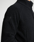 Men Clan Teddy Halfzip (Black)