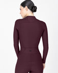 Origin Long Sleeve Base Layer (Burgundy)