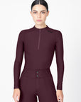 Origin Long Sleeve Base Layer (Burgundy)