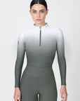 Ombré Long Sleeve Base Layer (Ivy)