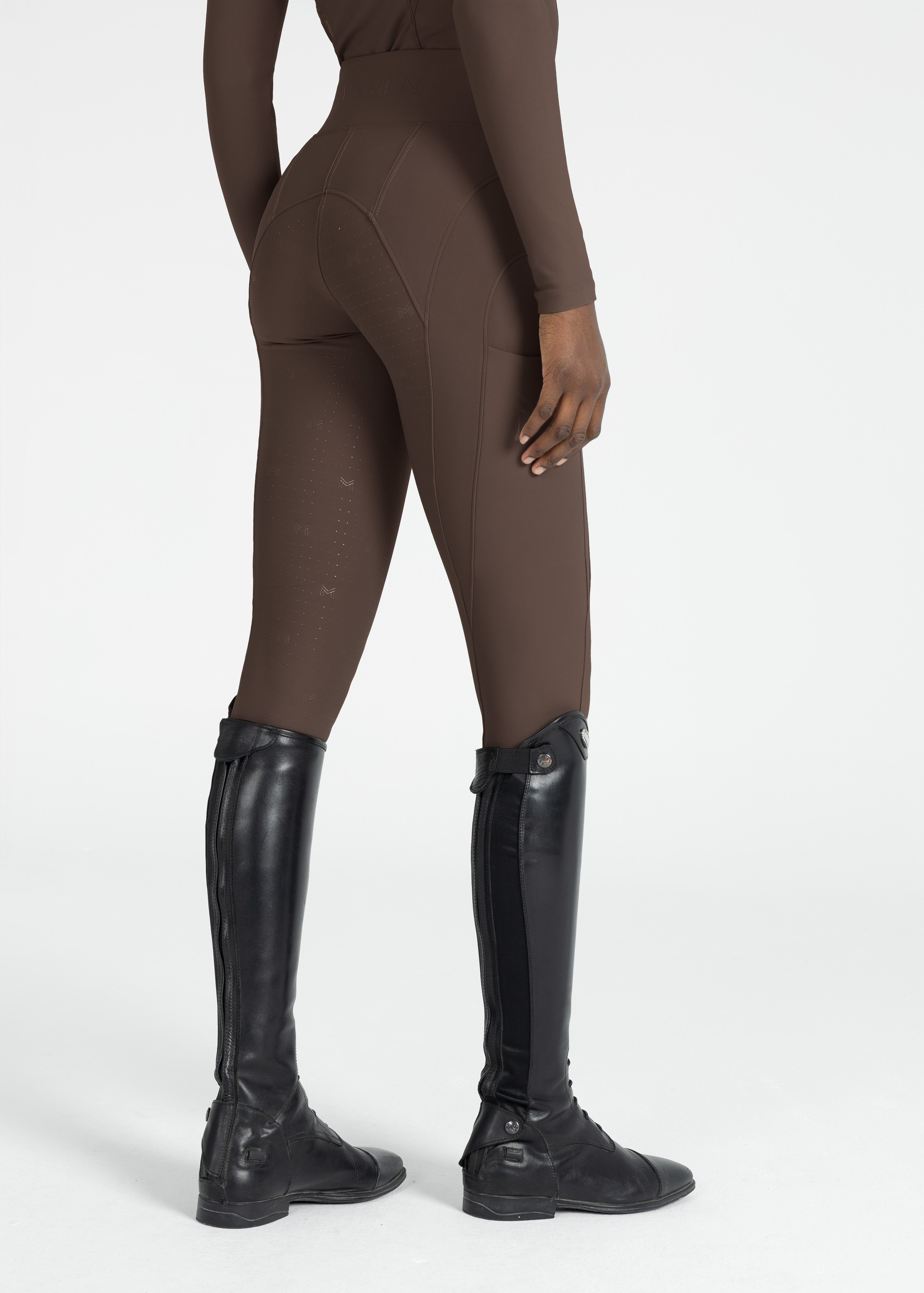 Outline Riding Leggings (Mocha) Maximilian Equestrian Outline Riding Leggings (Mocha) Maximilian Equestrian