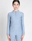 YR Long Sleeve Base Layer (Aqua)