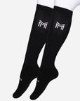 2-Pack Flag Riding Socks (Black)