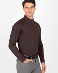 Code Long Sleeve Base Layer (Chocolate)
