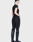 Halo Riding Leggings + Belt (Black)