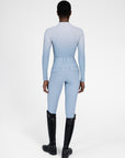 Ombré Long Sleeve Base Layer (Aqua)