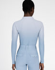 Ombré Long Sleeve Base Layer (Aqua)