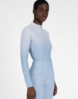 Ombré Long Sleeve Base Layer (Aqua)