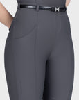Velya Riding Leggings + Belt (Graphite)