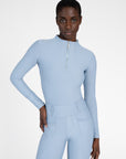 Long Sleeve Base Layer (Aqua)