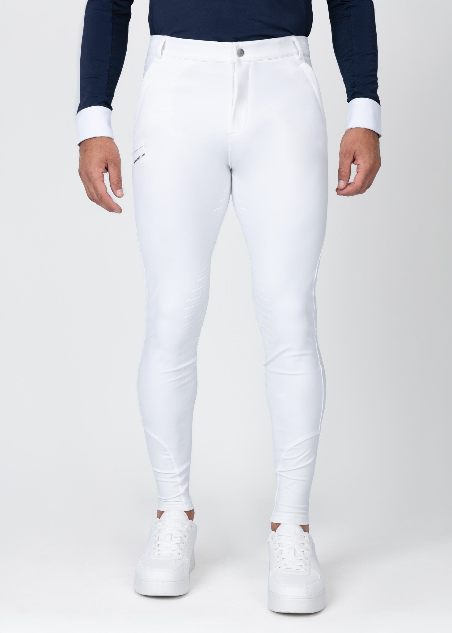 Vector Breeches (White) – Maximilian Equestrian
