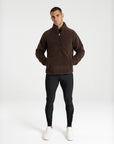 Men Clan Teddy Halfzip (Chocolate)