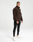 Men Clan Teddy Halfzip (Chocolate)