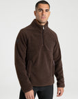 Men Clan Teddy Halfzip (Chocolate)
