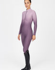 Ombré Riding Jumpsuit (Plum)