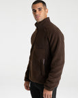 Men Clan Teddy Halfzip (Chocolate)