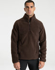 Men Clan Teddy Halfzip (Chocolate)
