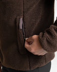 Men Clan Teddy Halfzip (Chocolate)