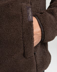Men Clan Teddy Halfzip (Chocolate)