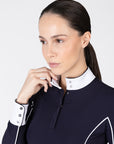 Nova Long Sleeve Show Shirt (Navy)