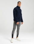 Men Clan Teddy Halfzip (Navy)