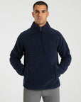 Men Clan Teddy Halfzip (Navy)
