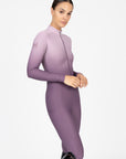 Ombré Riding Jumpsuit (Plum)