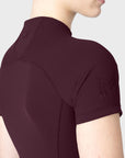 Origin Short Sleeve Base Layer (Burgundy)
