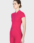 Arc Short Sleeve Polo Shirt (Cranberry)