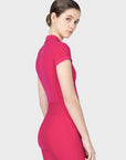 Arc Short Sleeve Polo Shirt (Cranberry)