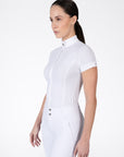 Aira Short Sleeve Show Shirt (White)
