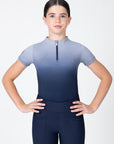 YR Ombré Short Sleeve Base Layer (Navy)