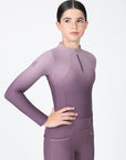YR Ombré Long Sleeve Base Layer (Plum)