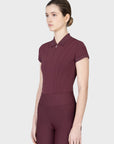 Arc Short Sleeve Polo Shirt (Rosewood)