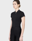 Arc Short Sleeve Polo Shirt (Black)