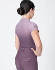 YR Ombré Short Sleeve Base Layer (Plum)