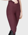 Outline Riding Leggings (Rosewood)