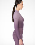 Ombré Long Sleeve Base Layer (Plum/Orchid)