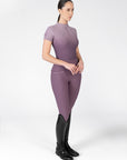 Ombré Short Sleeve Base Layer (Plum/Orchid)