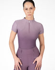 Ombré Short Sleeve Base Layer (Plum/Orchid)