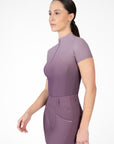 Ombré Short Sleeve Base Layer (Plum/Orchid)