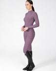 Outline Riding Leggings (Plum)