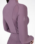 Frame Long Sleeve Base Layer (Plum)