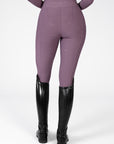 Outline Riding Leggings (Plum)