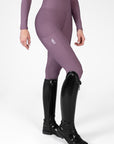 Outline Riding Leggings (Plum)