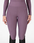 Outline Riding Leggings (Plum)